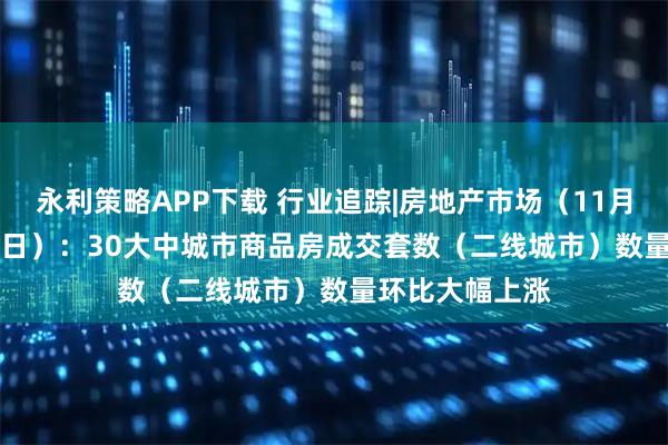 永利策略APP下载 行业追踪|房地产市场(11月10日-11月16日):30大中城市商品房成交套数(二线城市)数量环比大幅上涨